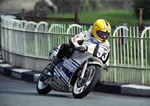Images Dated 26th March 2013: Joey Dunlop (Honda) 1990 Ultra Lightweight TT