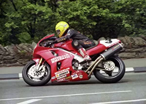 Images Dated 26th June 2020: Joey Dunlop (Honda) 1996 Senior TT