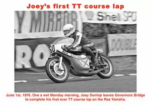 Images Dated 9th November 2019: Joeys first TT course lap