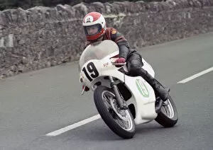 Images Dated 13th August 2022: John Baker (Wilkinson Yamaha) 1981 Southern 100
