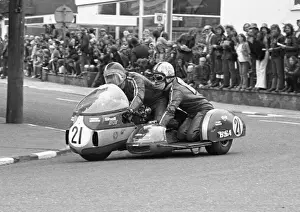 John Barker & Chris Emmins (BSA) 1974 750 Sidecar TT