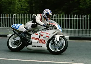 John Barton Gallery: John Barton (Yamaha) 1991 Junior TT