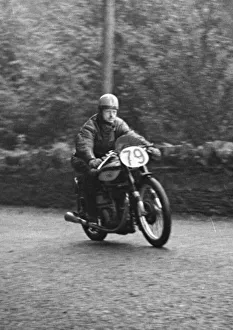 Images Dated 24th February 2021: John Boynton (Norton) 1949 Junior Manx Grand Prix