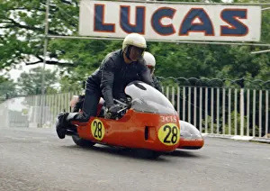 1974 750 Sidecar Tt Prints: John Brandon & Cliff Holland (JCLS Honda) 1974 750 Sidecar TT