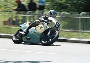 Images Dated 20th March 2020: John Byrne (Yamaha) 1987 Formula Two TT