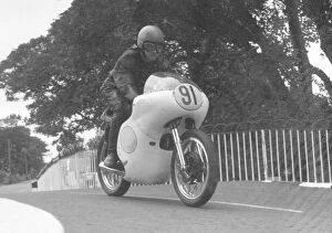 Images Dated 18th July 2021: John Campbell (Norton) 1962 Senior Manx Grand Prix