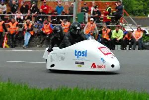 John Chandler & Annette Daykin (Shelbourne Yamaha) 2013 Sidecar TT