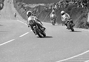 Images Dated 14th July 2020: John Crick (Honda) and Dave Taylor 1975 Production TT