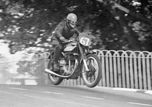 Images Dated 28th June 2020: John Dale (Norton) 1950 Senior TT