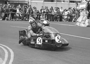 John Davies & Wiliam Williams (Rumble Crooks Suzuki) 1977 Sidecar TT
