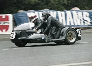 John Davies & William Williams (Crooks Suzuki) 1979 Sidecar TT