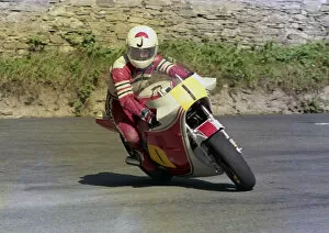 Images Dated 29th November 2019: John Davis (Suzuki) 1987 Senior Manx Grand Prix