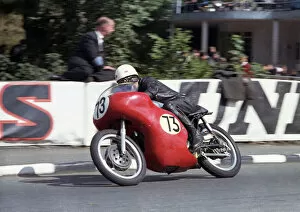Images Dated 1st August 2016: John Denty (Norton) 1966 Senior TT