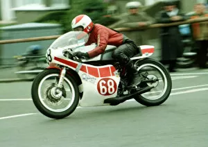 Images Dated 11th March 2019: John Dickenson (Yamaha) 1980 Newcomers Manx Grand Prix