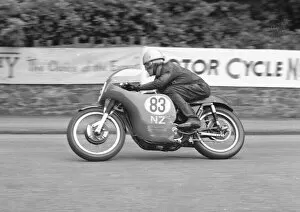 Images Dated 3rd October 2021: John Farnsworth (Matchless) 1961 Senior TT