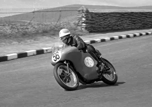Images Dated 15th December 2020: John Farrar (BSA) 1963 Junior Manx Grand Prix