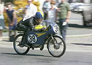 Images Dated 9th January 2021: John Finch (Itom) 1968 50cc TT