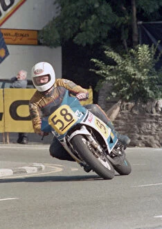 John Fitzgerald (Suzuki) 1987 Senior Manx Grand Prix