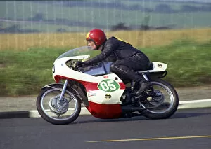Images Dated 5th January 2022: John Gardiner (Kawasaki) 1971 Lightweight Manx Grand Prix