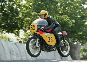 Images Dated 9th April 2021: John Goodall (Matchless) 1991 Senior Classic Manx Grand Prix