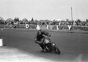 John Griffith (Rudge) 1954 Silverstone Saturday Vintage race