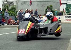 John Hartell Gallery: John Hartell & Christian Hefti (Windle Yamaha) 1990 Sidecar TT