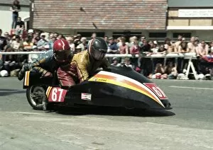 John Hartell Gallery: John Hartell & John Jefferson (Windle Yamaha) 1985 Sidecar TT