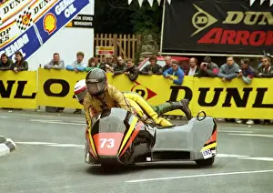 John Hartell and Nick Roche (Armstrong) 1988 Sidecar TT