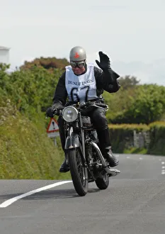 Images Dated 22nd August 2020: John Hayes (1932 Sunbeam), No. 67, 2007 Re-enactment