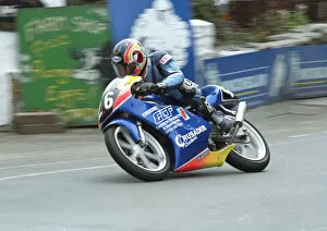 Images Dated 26th December 2021: John Hepburn (Honda) 1999 Ultra Lightweight TT