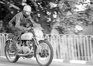 Vincent Collection: John Hodgkin (Vincent) 1950 Senior TT