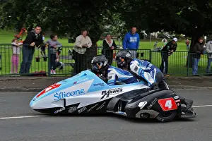 John Holden & Andrew Winkle (LCR Honda) 2014 Sidecar TT