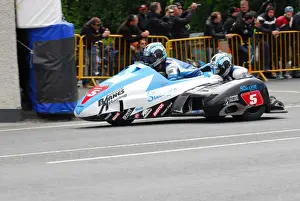 John Holden & Dan Sayle (LCR Honda) 2015 Sidecar TT