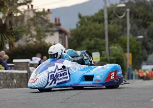 Images Dated 2nd August 2022: John Holden & Dan Sayle (LCR Suzuki) 2022 Southern 100