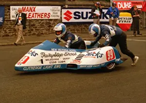 John Holden & David Burgess (Yamaha) 1988 Sidecar TT