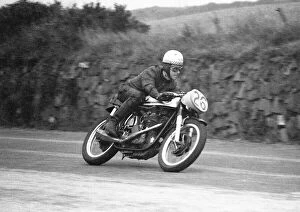 Images Dated 1st April 2022: John Holder (Norton) 1958 Senior Snaefell Manx Grand Prix