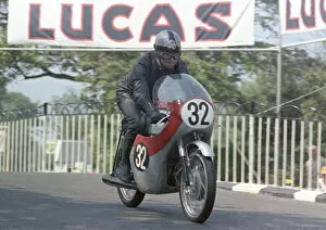 Images Dated 23rd January 2022: John Hudson (Honda) 1967 Ultra Lightweight TT