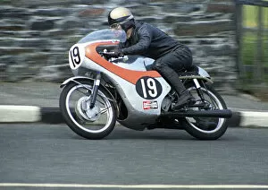 Images Dated 9th August 2016: John Hudson (Honda) 1970 Ultra Lightweight TT