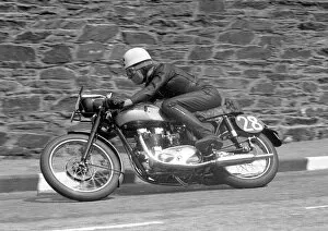 Images Dated 9th August 2016: John Hurlstone (Triumph) 1956 Senior Clubman TT