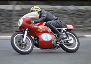 Images Dated 3rd December 2021: John Knowles (Aermacchi Metisse) 1972 Junior Manx Grand Pix