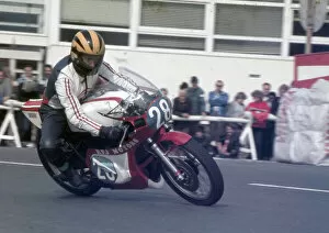 Images Dated 19th April 2021: John Knowles (Yamaha) 1983 Junior Manx Grand Prix