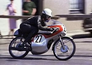 Images Dated 21st November 2017: John Lawley (Honda) 1968 50cc TT