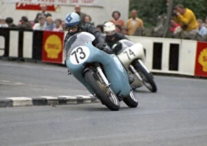 Images Dated 5th August 2020: John Learmonth (Norton) 1968 Junior Manx Grand Prix