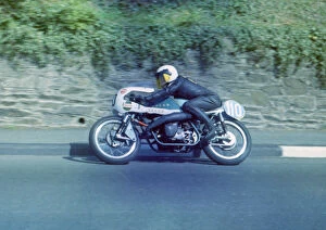 Images Dated 21st January 2019: John Logan (JDLS Bridgestone) 1970 Junior Manx Grand Prix