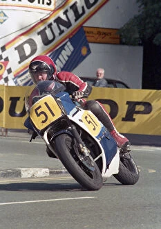 Images Dated 27th February 2020: John McCormick (Suzuki) 1987 Senior Manx Grand Prix
