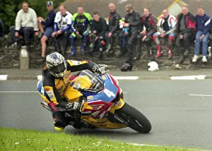 Images Dated 29th August 2021: John McGuiness (Triumph) 2003 Junior TT