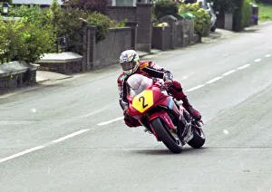 Images Dated 29th August 2021: John McGuinness (Honda) 2002 Senior TT