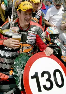 Images Dated 23rd July 2020: John McGuinness (Honda) 2007 Senior TT