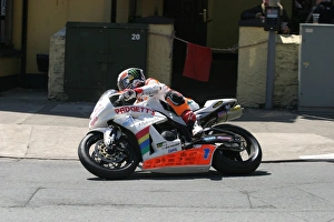 John McGuinness Prints: John McGuinness (Honda) 2012 Supersport TT