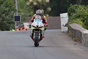 Images Dated 14th July 2022: John McGuinness (Honda) 2022 Supersport TT